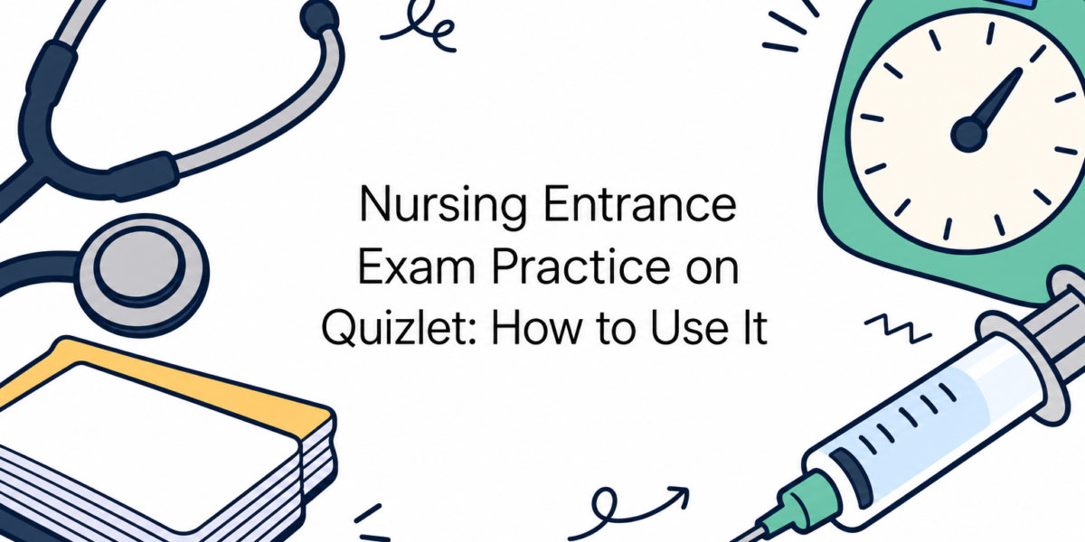 Nursing Entrance Exam Practice on Quizlet: How to Use It