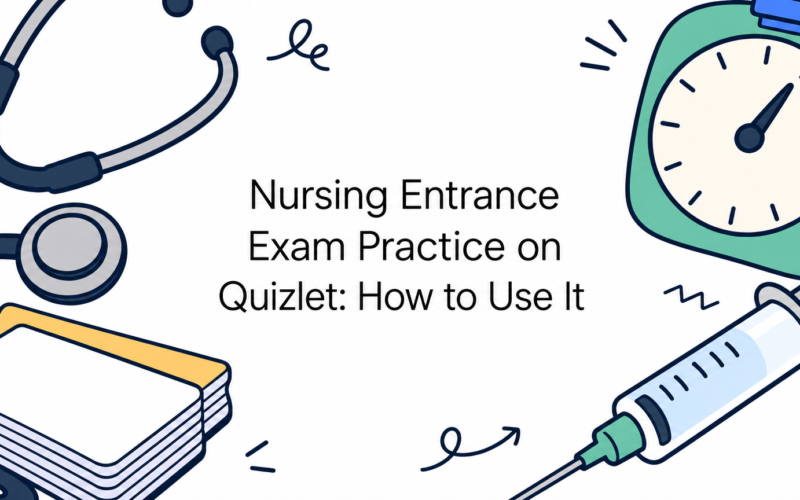 Nursing Entrance Exam Practice on Quizlet: How to Use It