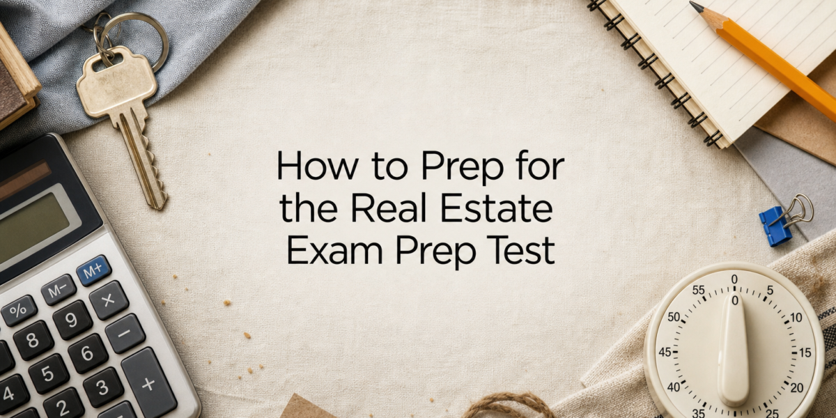 How to Prep for the Real Estate Exam Prep Test