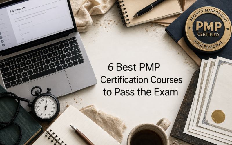 6 Best PMP Certification Courses to Pass the Exam