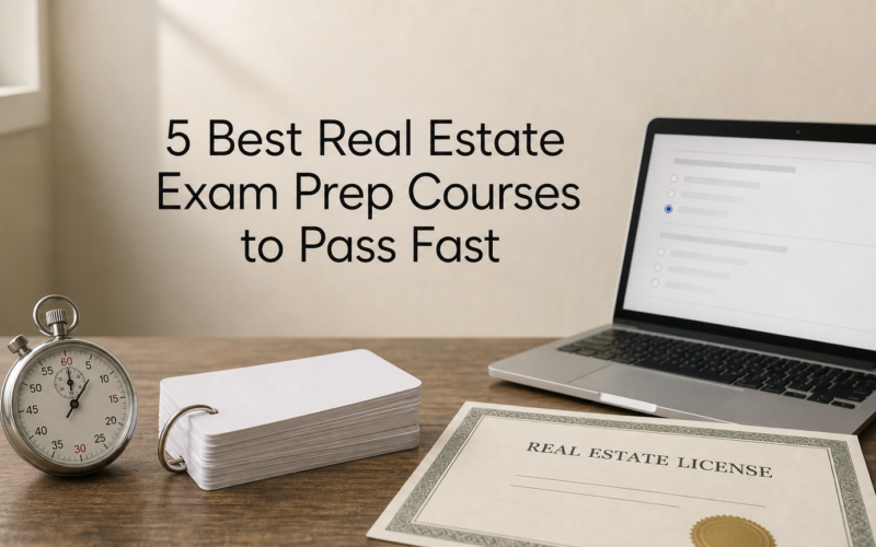 5 Best Real Estate Exam Prep Courses to Pass Fast