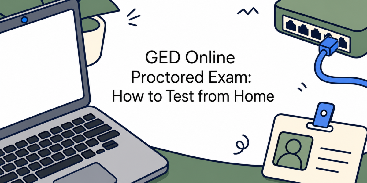 GED Online Proctored Exam: How to Test from Home